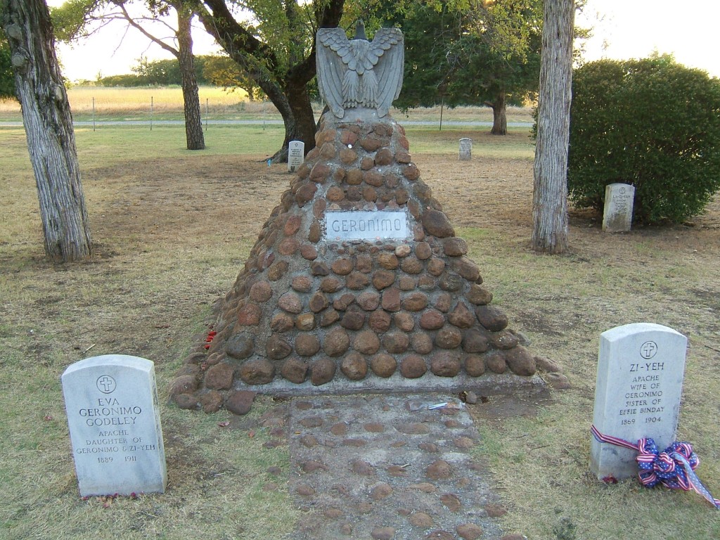Tomb Stories Apache cemetery, Ft. Sill, Oklahoma